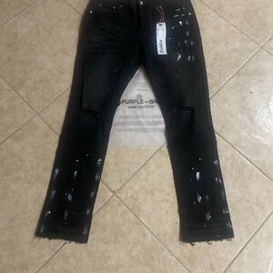 Purple Brand Men's Slim Jeans - Black